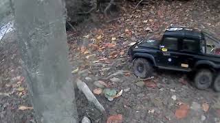 Crawlen im Wald Forresttimemit TRX 46x6 Amewi uvm [upl. by Kcirdehs]