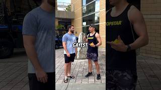 What’s the gayest thing you’ve done with the homies streetinterview [upl. by Mclaurin488]