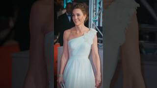 Catherine Was a Modern Princess in a White OneShoulder Dress at the 2019 BAFTA Awards [upl. by Miza]