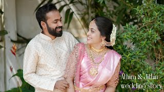 Athira amp Jithin wedding story [upl. by Rimisac]