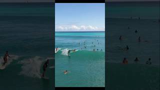 Surfing paradise Honolulu Waikiki beach [upl. by Guildroy]