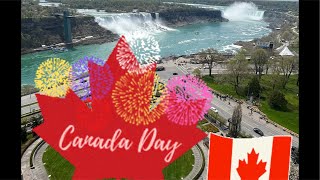 Niagara Falls LIVE 💚 CANADA Day Walk qWith Christine 2024 [upl. by Nehr]