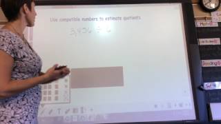 14 Use compatible numbers to estimate quotients [upl. by Lilly]