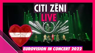 Citi Zēni  quotEat Your Saladquot Latvia 2022 LIVE  Eurovision in Concert [upl. by Edi139]