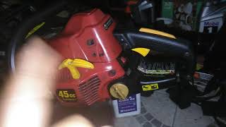 Troubleshooting a 45cc Homelite chainsaw  Typical Chain Brake Problem [upl. by Adok]