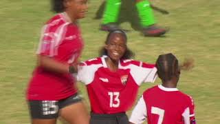 Highlights of Trinidad and Tobagos 50 Win over Grenada  Concacaf Girls U15s [upl. by Selmner]