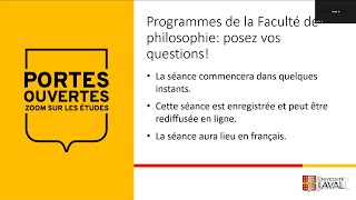 Webconference programmes philosophie [upl. by Lyrej42]