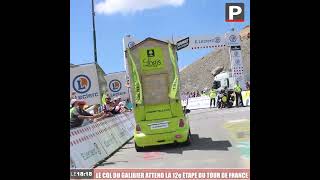 Le Col du Galibier attend la 12e étape du Tour de France [upl. by Ennyl]