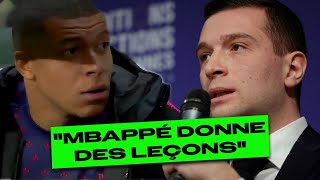 Jordan Bardella clashe salement Mbappé en direct Le Récap 48 [upl. by Orlov897]