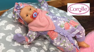 Changing my Corolle Baby Doll and Modifying Pacifier with Silicone Ear Plugs [upl. by Vedis]