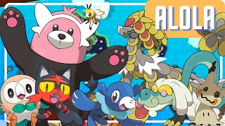 ULTIMATE FAVORITE POKEMON PICKER  ALOLA [upl. by Zelten]