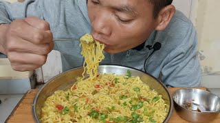 Chow mein Eating  Chinese Noodles Recipe Eating Challenge  Mukbang [upl. by Gayelord]