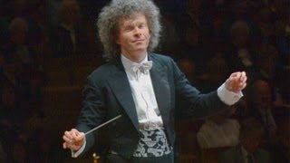 Simon Rattle conducting the Berliner Philharmoniker in 1993 Berlioz Symphonie fantastique [upl. by Hgielra]