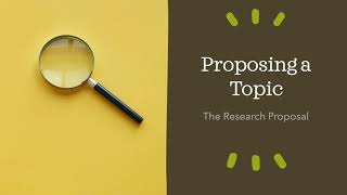 Research Proposal Presentation ENGL 1302 [upl. by Enilrad]