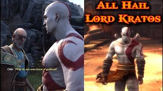 Odin didnt know Kratos was WORSHIPED in Sparta [upl. by Akela871]