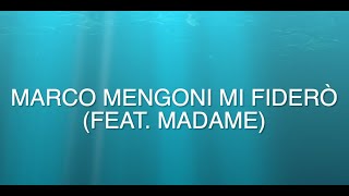 Mi Fiderò Marco Mengoni ft Madame 1 ora [upl. by Salb860]