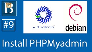 9 Install PHPMyadmin in Virtualmin and import a database  LEMP stack  Virtualmin Tutorial Debian [upl. by Leanard268]