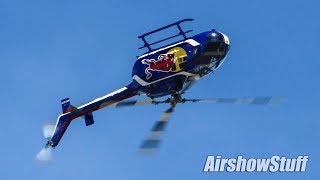 Red Bull Helicopter Aerobatics  EAA AirVenture Oshkosh 2018 [upl. by Bridge721]