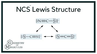 NCS Lewis Structure  How to Draw the Lewis Structure for NCS [upl. by Heringer]