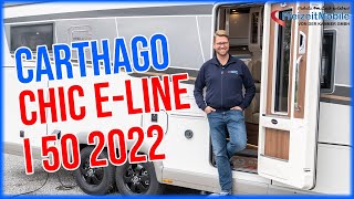 Carthago chic eline I 50 LE DA Mercedes Sprinter Modell 2022 [upl. by Ramey]