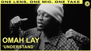 Omah Lay  Understand LIVE ONE TAKE  THE EYE Sessions [upl. by Nnoved]