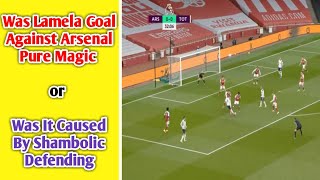 How did Erik Lamela Score That Rabona Goal Against Arsenal [upl. by Anoj134]