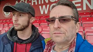 Accrington 00 Walsall instant match reaction [upl. by Geneva710]