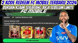 KLAIM 2 KODE REDEEM FC MOBILE TERBARU  KODE REDEEM GAME FC MOBILE HARI INI UPDATE SEPTEMBER 2024 [upl. by Gottlieb]