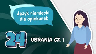 Ubrania cz1  Lekcja 24  Niemiecki z Veritasem [upl. by Lissy]