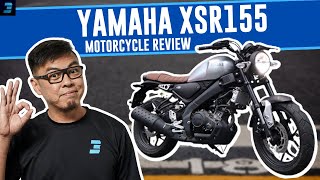 Yamaha XSR 155  Motorcycle Review [upl. by Audwin826]