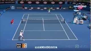 Djokovic vs Leonardo Mayer Australian HIGHLIGHTS Open 2014 Round 2 TRUE HD [upl. by Anead613]