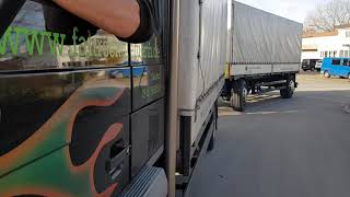 LKW Führerschein CE Rückwärts links mit Korrekturzug Fahrschule Schäfer Fürth [upl. by Karylin]