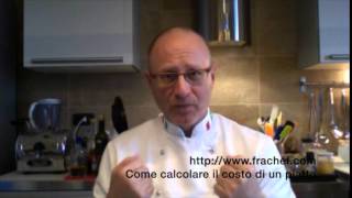 Organizzazione Ristorante Come calcolare il costo del piatto [upl. by Nyahs]