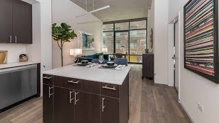 Tour a onebedroom model at the South Loops new Coeval [upl. by Wise]