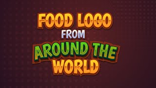 FOOD LOGO In Alphabetical Order [upl. by Jepson]