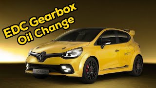 How To Change Oil In EDC Transmission  Renault Clio IV RS 200EDC [upl. by Kabab]