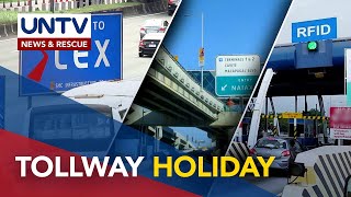 Libreng toll sa Skyway SLEX STAR NAIAX at TPLEX alok ng SMC sa holidays [upl. by Nevsa]