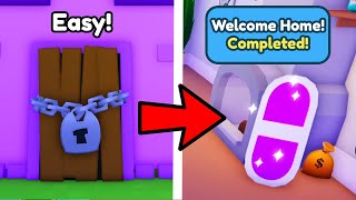 🥳How to UNLOCK Secret House and Get Purple Hoverboard New Anniversary Update in Pet Simulator X [upl. by Aicella]