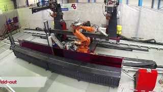 ZEMAN  compact robotic beam assemblywelding SBA Compact [upl. by Dodd186]