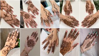 Simple Mehndi Design  Back Hand Mehndi Design  Eid Special Mehndi Design 2024 [upl. by Alaecim]