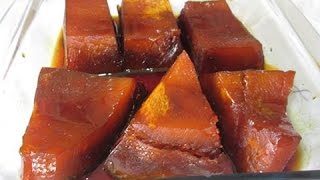 Receita de Moranga Caramelada Rápida e Fácil de Fazer Por Solange Silva [upl. by Wyck]