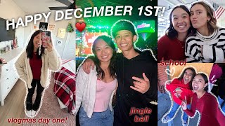 HAPPY DECEMBER 1ST BABY Vlogmas Day 1 [upl. by Felise]