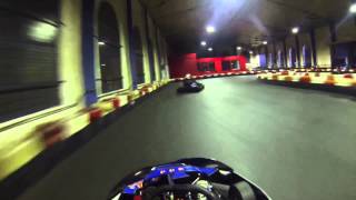 Bam et Moto amp Trip au John Martins Karting FLOREFFE le 13122014 1er RUN [upl. by Nanis]