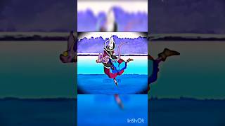 Whis knock out beerus in one shot trending goku vegeta Dragonball whis beerus anime gohan [upl. by Ynohta]