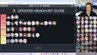 UPDATED MOONLIGHT 5 STAR HEADHUNT TIERLIST [upl. by Orihakat]