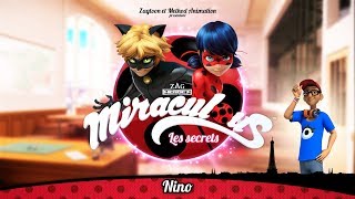 MIRACULOUS 🐞 Les secrets  Nino 🐞 Les aventures de Ladybug et Chat Noir [upl. by Sinnard]