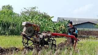 Traktor G1000 Jokinya Hati hati Sawahnya Banyak Batu [upl. by Avek]