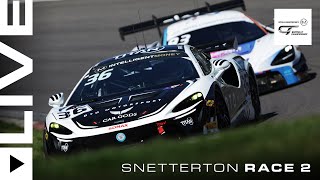 LIVE  Race 2  Snetterton  Intelligent Money British GT Championship [upl. by Dov]