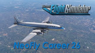 MSFS  Neofly Career 26 with Beyond ATC [upl. by Aiekahs]