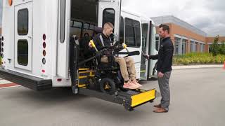 How to Operate a Wheelchair Lift [upl. by Einhorn936]